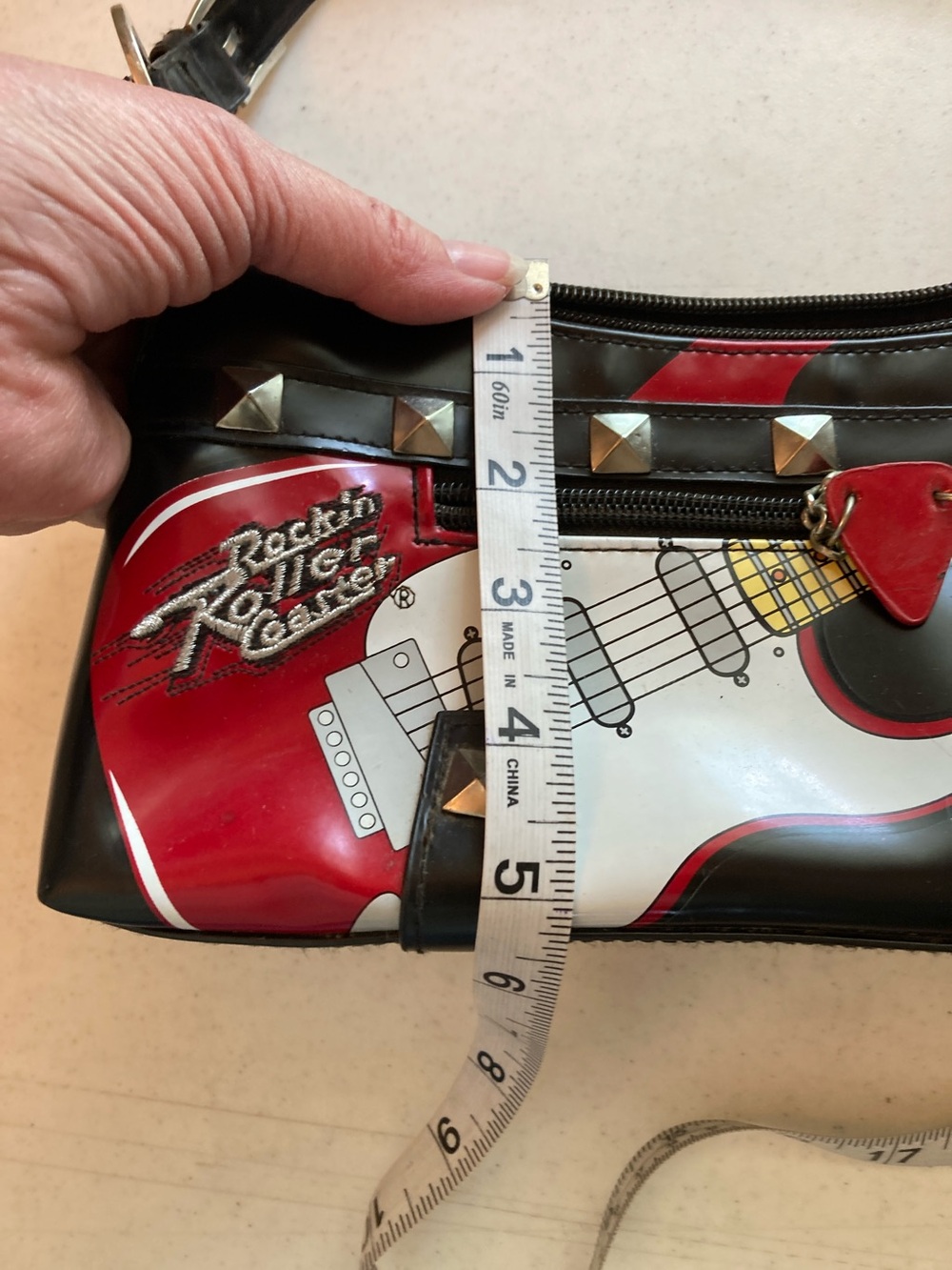 Disney Rockin Rollercoaster Mini Bag with  Guitar - Picture 7 of 10